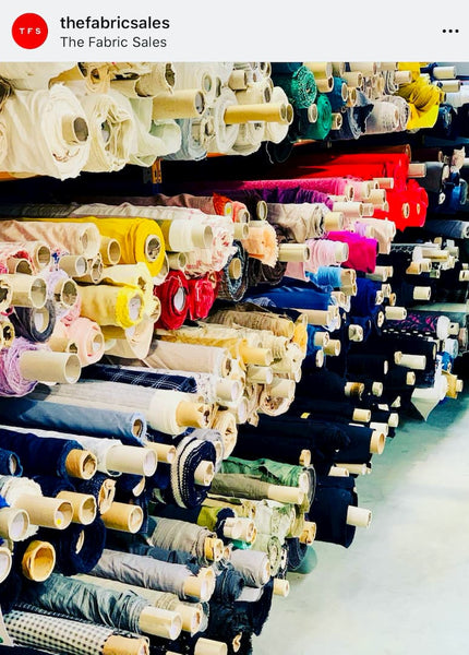 The fabric sales tissus achat tissus tissus créateurs belges et français dires van noten Annemie Verbeke Ines de la fresange couture