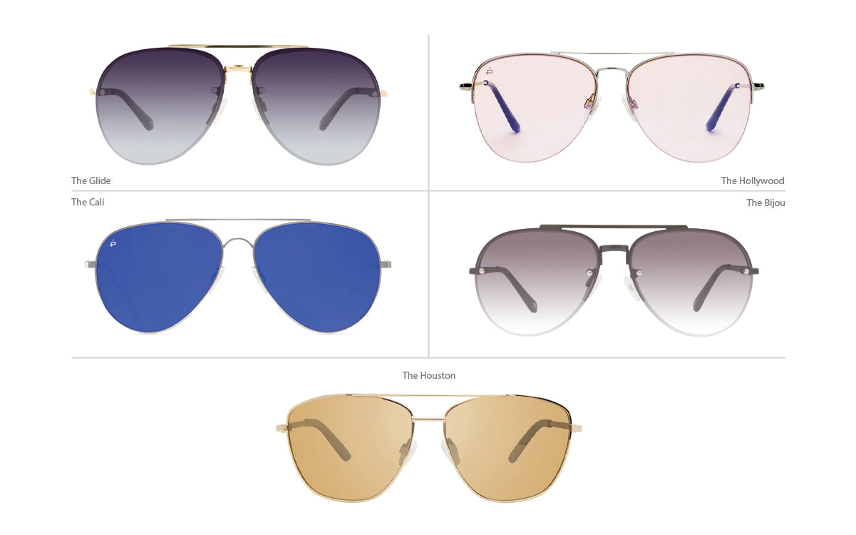 sunglasses types aviator