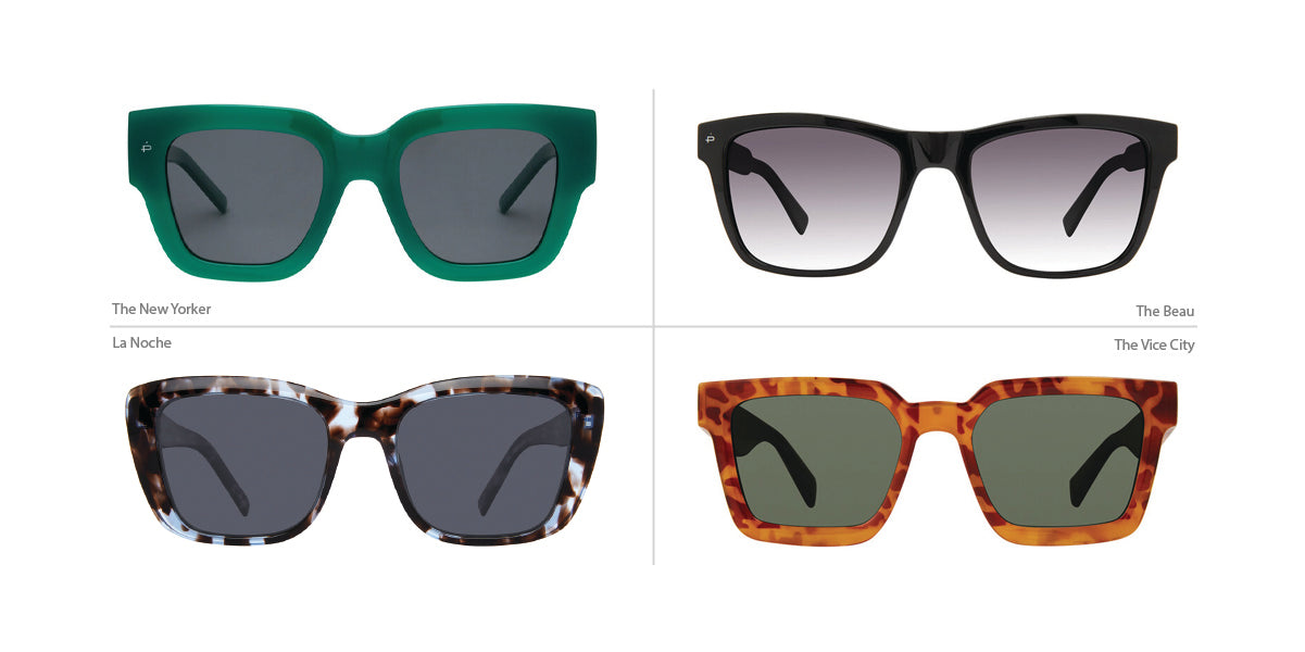 square sunglasses style