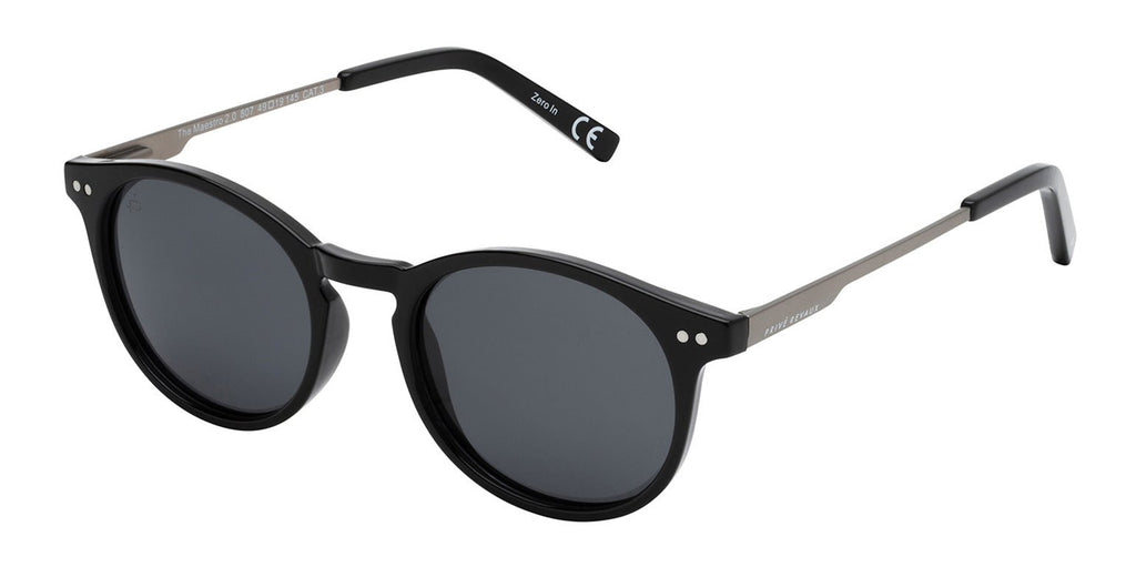 The Maestro Metal Round Sunglasses Privé Revaux