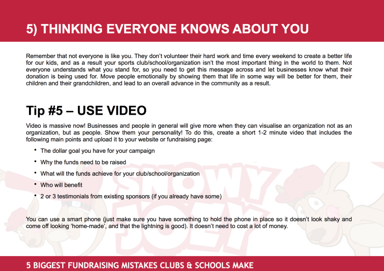 Fundraising Mistake #5: Thinking Everyone Knows About You