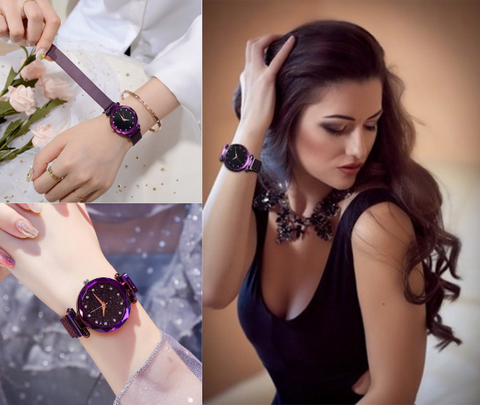 Fashion Starry Watch, Sterrenhemel Horloge