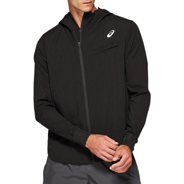 Asics Men's Tennis Jacket (Black) | RacquetGuys