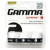Gamma Supreme Overgrip 3 Pack (White) - RacquetGuys