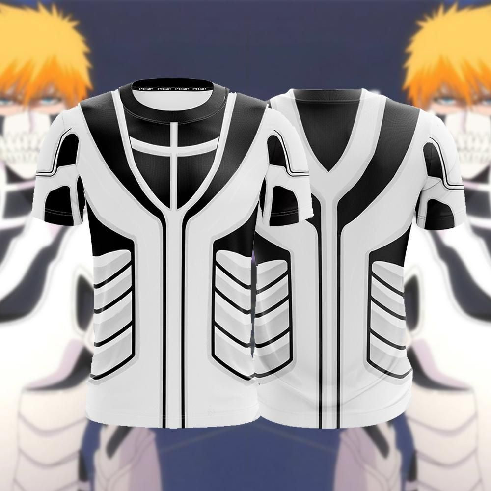 Bleach Ichigo Fullbring Form Cosplay Unisex 3D T-shirt