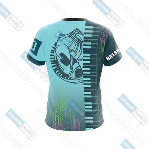 Hatsune Miku New Collection Unisex 3D T-shirt