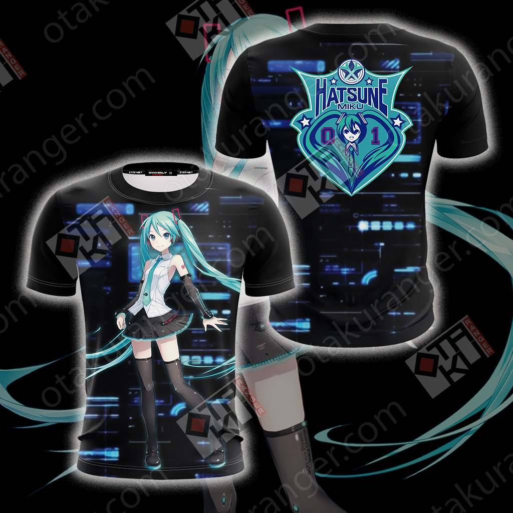 Hatsune Miku New Style Unisex 3D T-shirt