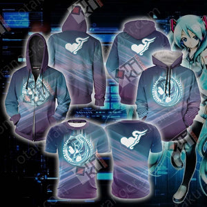 Hatsune Miku New Unisex 3D T-shirt