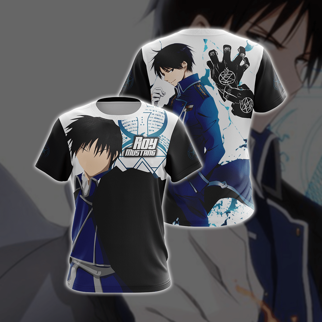 Fullmetal Alchemist - Roy Mustang New Style Unisex 3D T-shirt