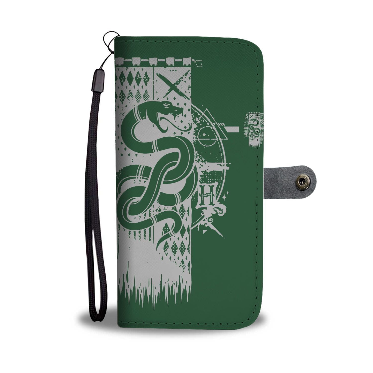 Quidditch Slytherin Harry Potter Wallet Case