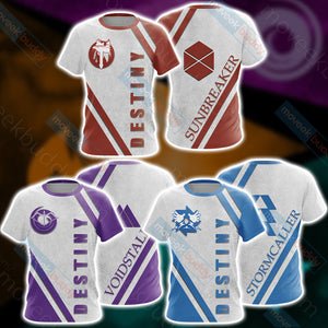 Destiny - Voidstalker Unisex 3D T-shirt