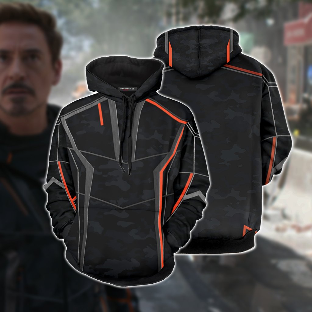 Iron Man (Tony Stark) Cosplay Cosplay 3D Hoodie