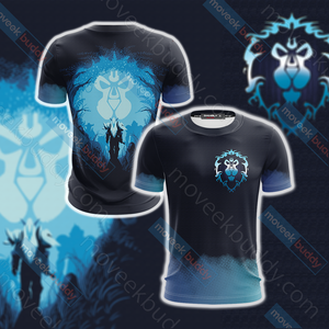 World Of Warcraft - Alliance Unisex 3D T-shirt