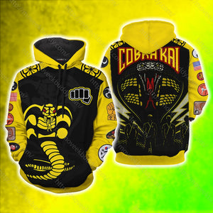 The Karate Kid Cobra Kai 3D Hoodie