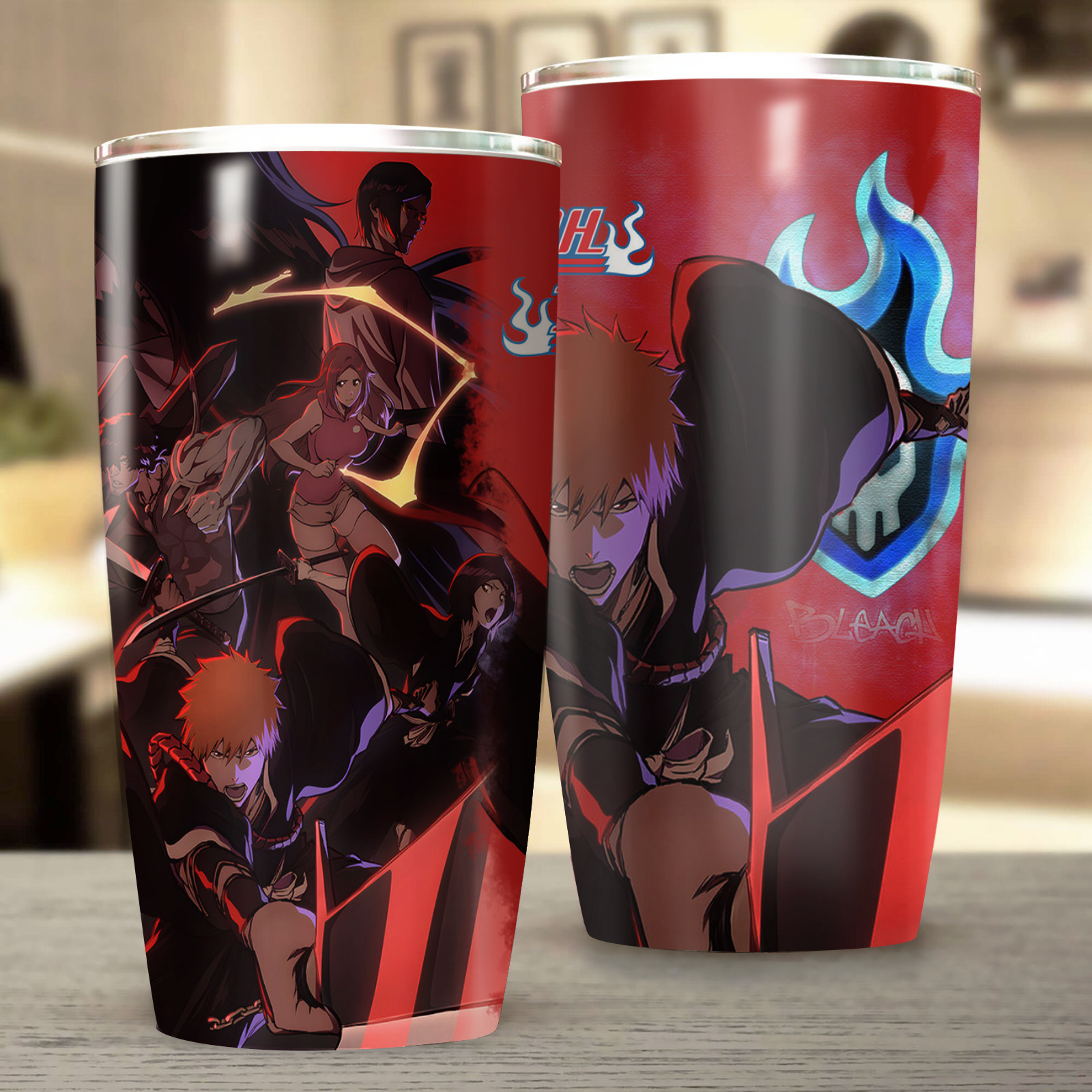 Bleach Anime Manga Insulated Stainless Steel Tumbler 20oz / 30oz