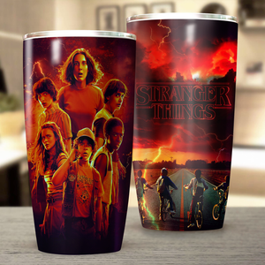 Stranger Things TV Series Insulated Stainless Steel Tumbler 20oz / 30oz