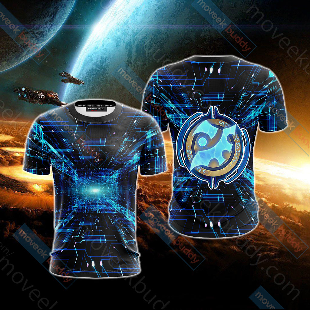 StarCraft - Templar Unisex 3D T-shirt