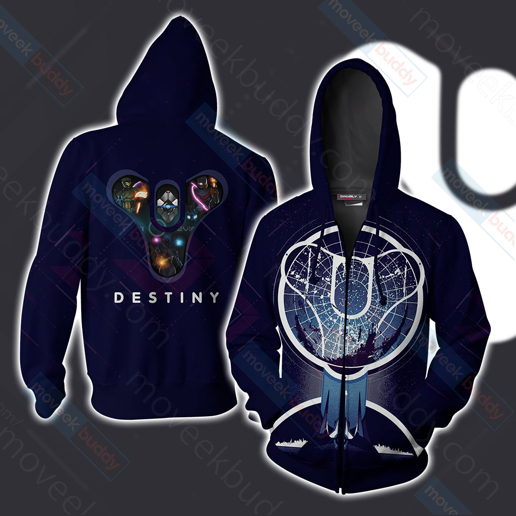 Destiny Unisex Zip Up Hoodie Jacket