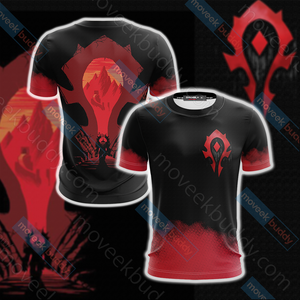 World Of Warcraft - Horde Unisex 3D T-shirt