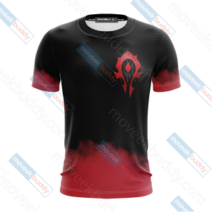 World Of Warcraft - Horde Unisex 3D T-shirt