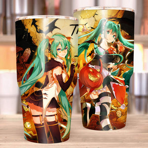 Hatsune Miku Halloween Tumbler