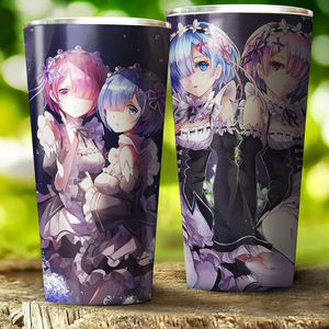 Rem & Ram Re:Zero Tumbler