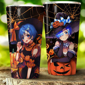 Rem Re:Zero Halloween Tumbler