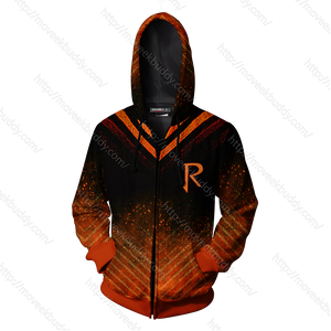 RWBY Roman Torchwick Symbol Zip Up Hoodie