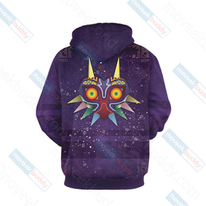 The legend of Zelda: Majora's New Style 3D Hoodie