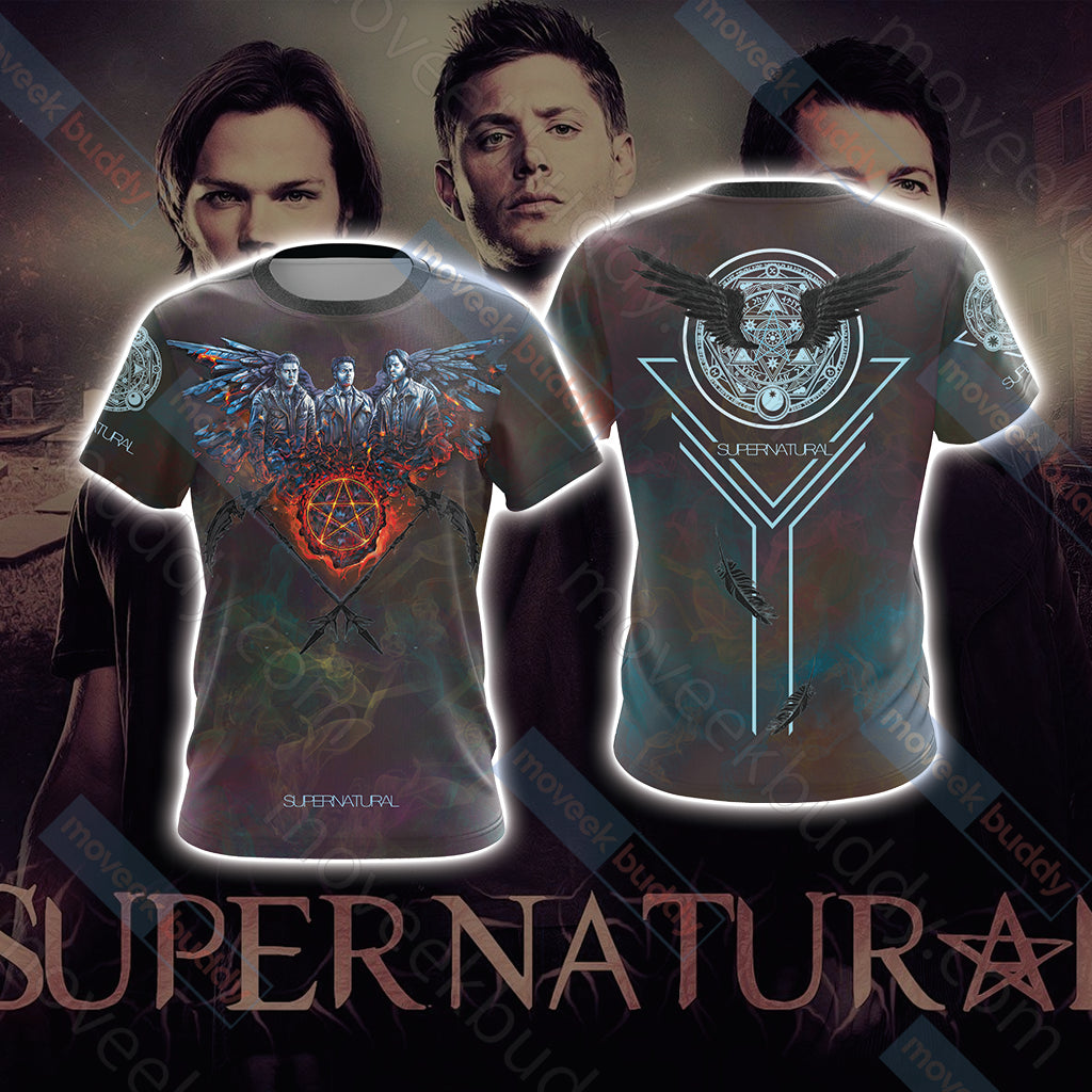 Supernatural Unisex 3D T-shirt
