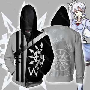 RWBY Weiss Schnee Zip Up Hoodie