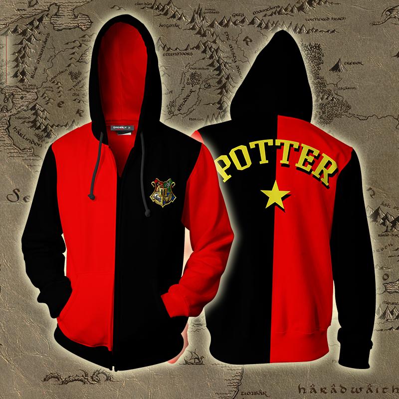 Triwizard Tournament Harry Potter (Potter) Zip Up Hoodie