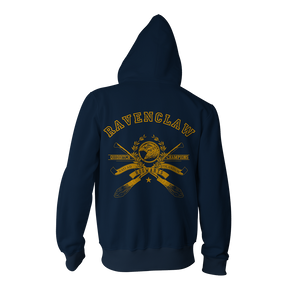 Quidditch Champion Ravenclaw Team Harry Potter Zip Up Hoodie