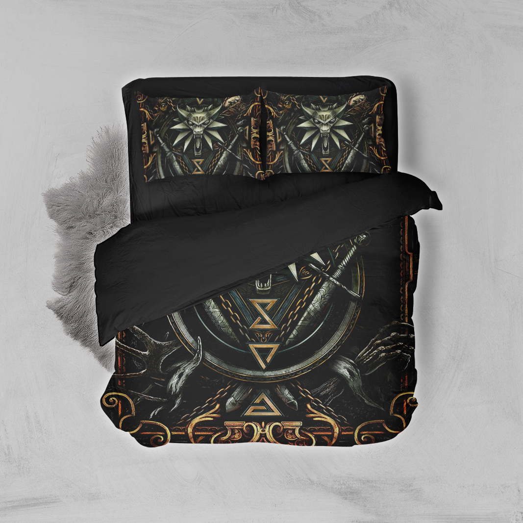 Witcher Symbol 3D Bed Set