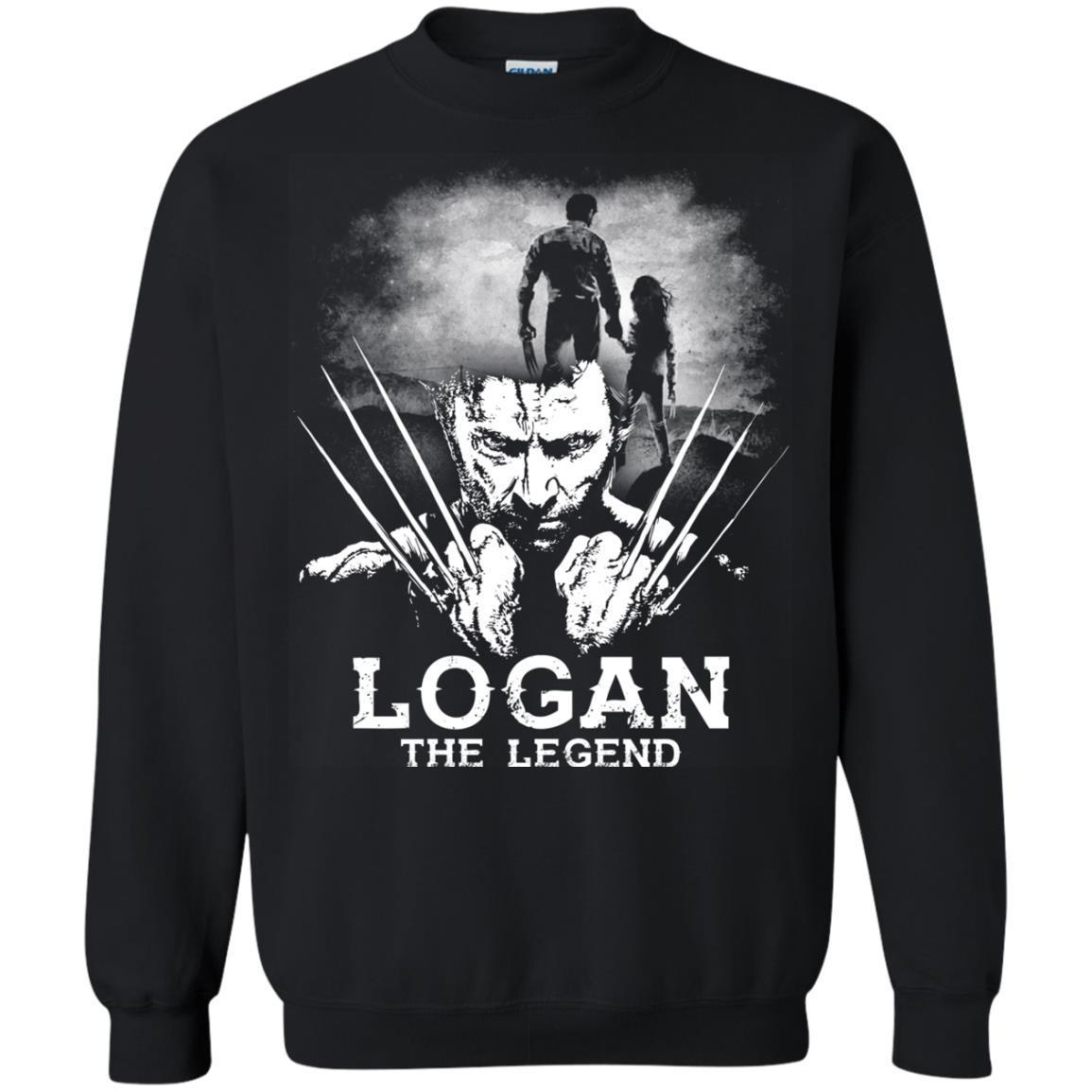 Logan The Legend Wolverine Fan T-shirtG180 Gildan Crewneck Pullover Sweatshirt 8 oz.