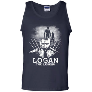 Logan The Legend Wolverine Fan T-shirtG220 Gildan 100% Cotton Tank Top