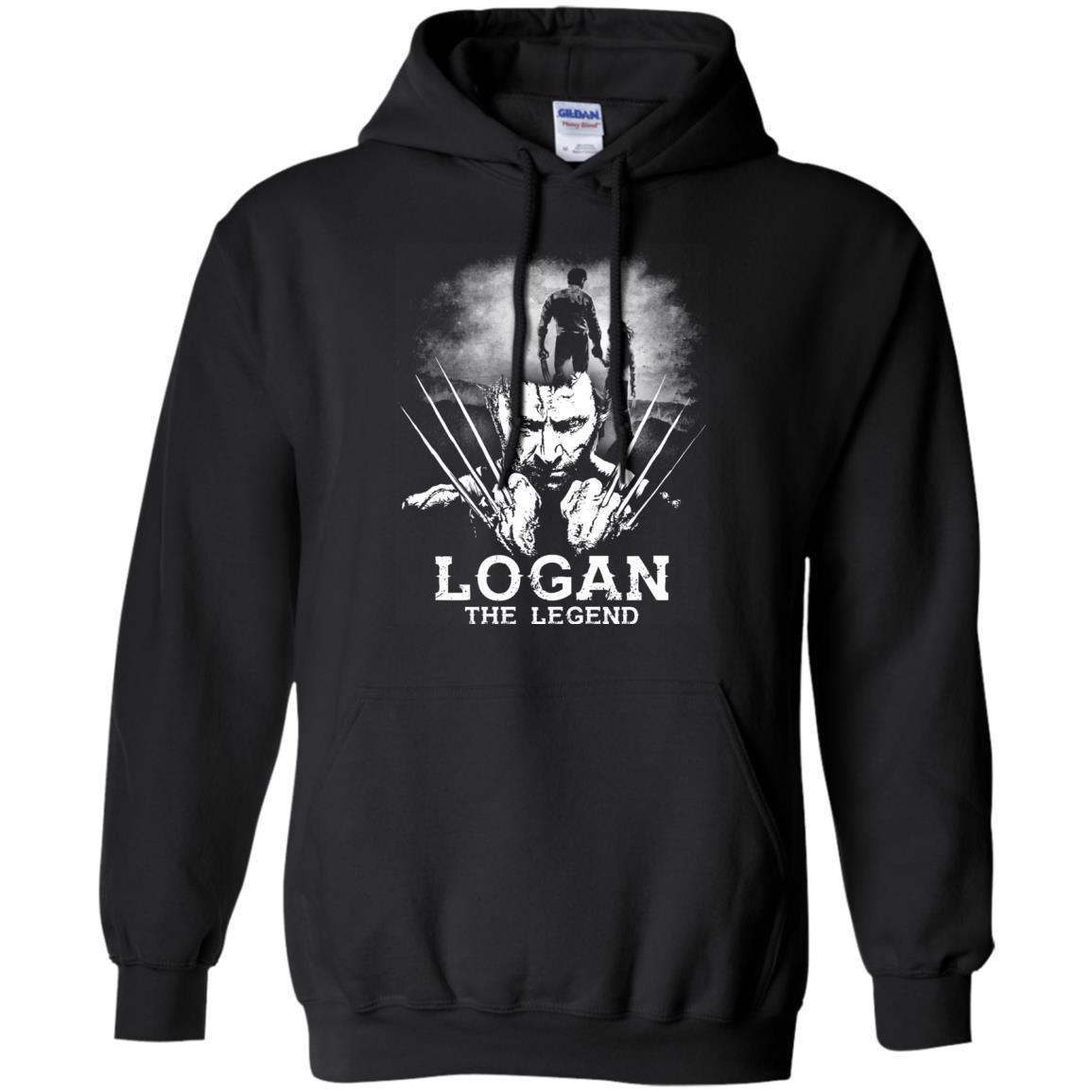 Logan The Legend Wolverine Fan T-shirtG185 Gildan Pullover Hoodie 8 oz.