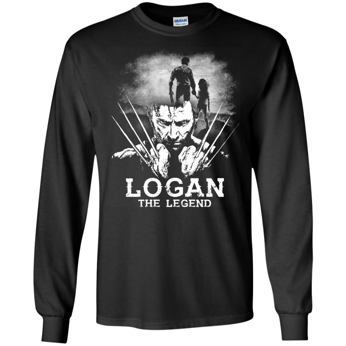 Logan The Legend Wolverine Fan T-shirtG240 Gildan LS Ultra Cotton T-Shirt