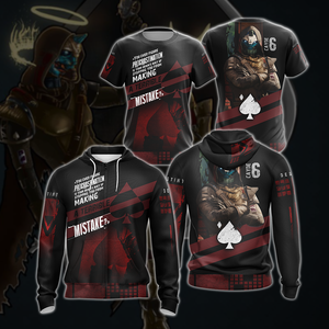 Destiny Cayde-6 Unisex 3D T-shirt Zip Hoodie Pullover Hoodie