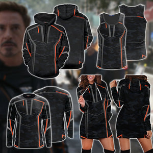 Iron Man Tony Stark Cosplay 3D Long Sleeve Shirt