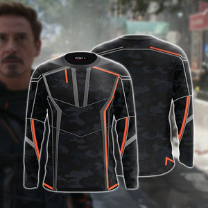 Iron Man Tony Stark Cosplay 3D Long Sleeve Shirt