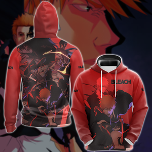 Bleach Anime 3D All Over Print T-shirt Tank Top Zip Hoodie Pullover Hoodie Hawaiian Shirt Beach Shorts Jogger