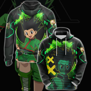 Hunter x Hunter Gon 3D All Over Print T-shirt Tank Top Zip Hoodie Pullover Hoodie Hawaiian Shirt Beach Shorts Jogger