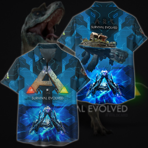 ARK: Survival Evolved Video Game 3D All Over Printed T-shirt Tank Top Zip Hoodie Pullover Hoodie Hawaiian Shirt Beach Shorts Jogger