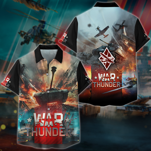 War Thunder Video Game 3D All Over Printed T-shirt Tank Top Zip Hoodie Pullover Hoodie Hawaiian Shirt Beach Shorts Jogger