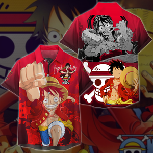 One Piece Monkey D. Luffy Anime Manga 3D All Over Print T-shirt Tank Top Zip Hoodie Pullover Hoodie Hawaiian Shirt Beach Shorts Jogger