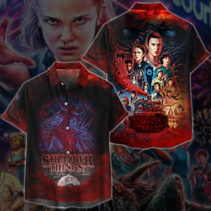 Stranger Things TV Series 3D All Over Print T-shirt Tank Top Zip Hoodie Pullover Hoodie Hawaiian Shirt Beach Shorts Jogger