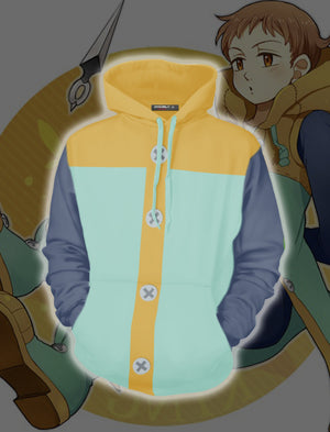 King Cosplay Nanatsu No Taizai (The Seven Deadly Sins) 3D Hoodie