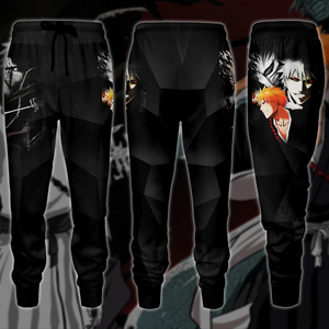 Bleach Kurosaki x Shirosaki Anime 3D All Over Print T-shirt Tank Top Zip Hoodie Pullover Hoodie Hawaiian Shirt Beach Shorts Jogger