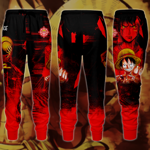 One Piece Monkey D. Luffy 3D All Over Print T-shirt Tank Top Zip Hoodie Pullover Hoodie Hawaiian Shirt Beach Shorts Jogger